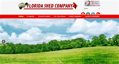 Desktop Screenshot of floridashed.com